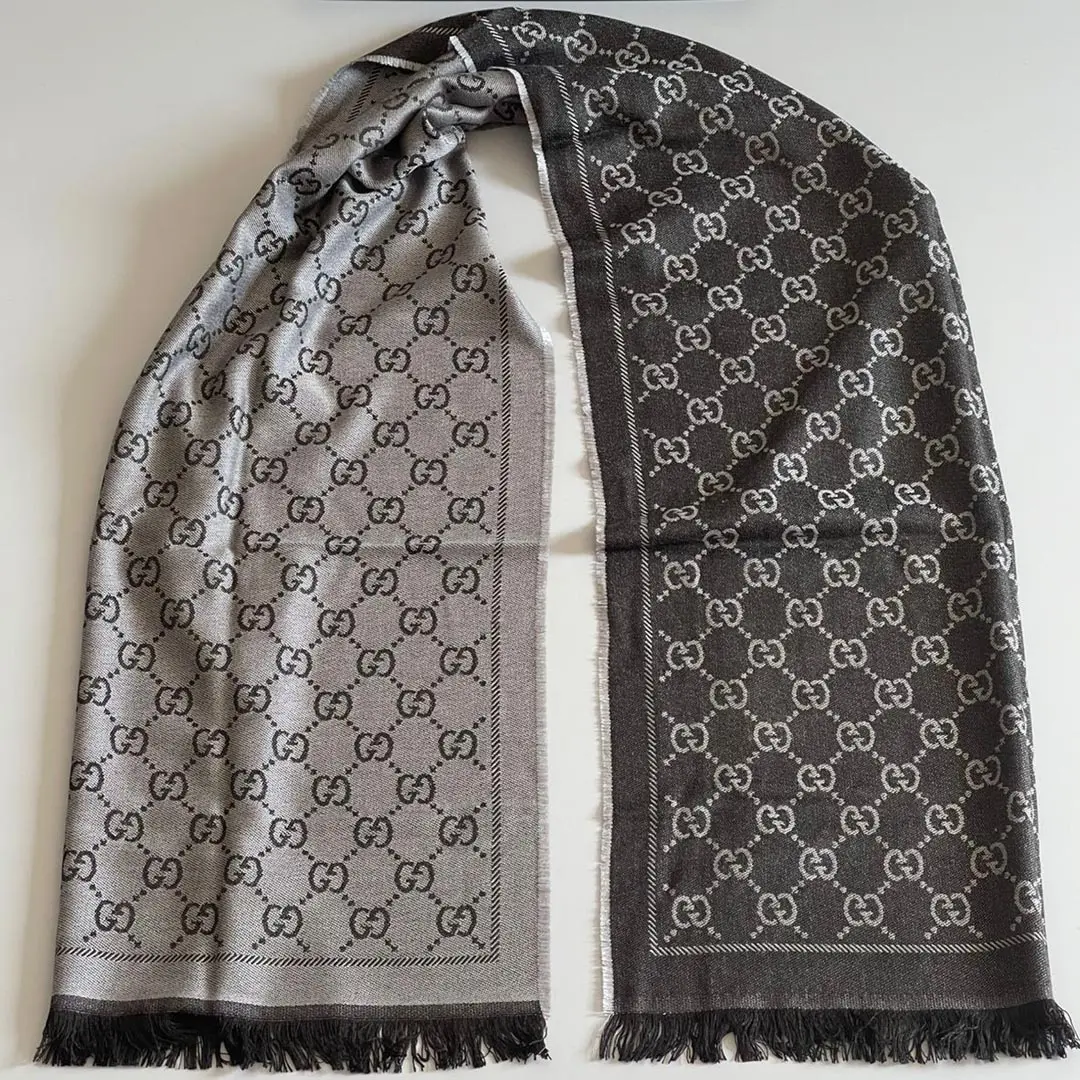 Gucci Scarf Wools & Cotton 350-12