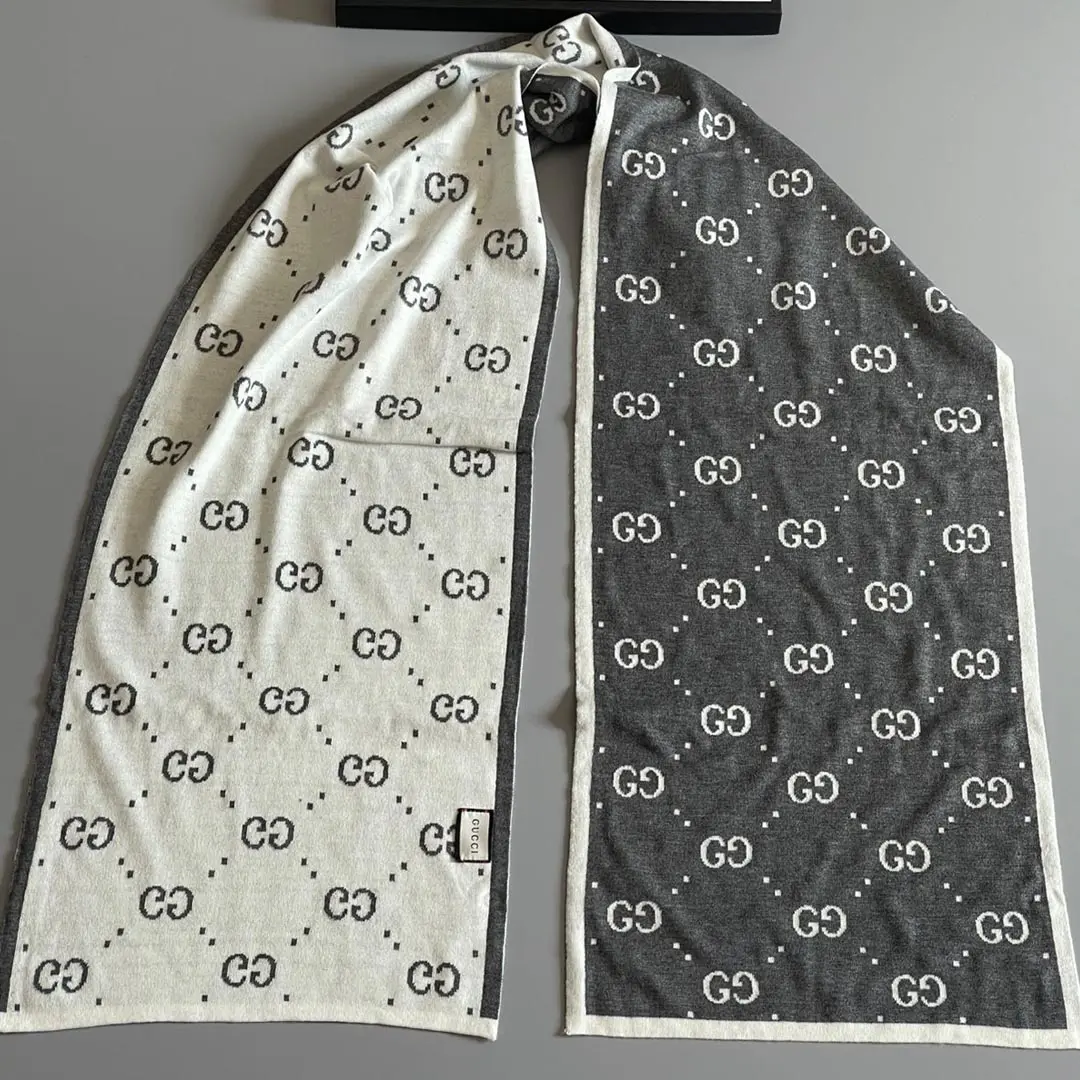 Gucci Scarf Wools & Cotton 350-14