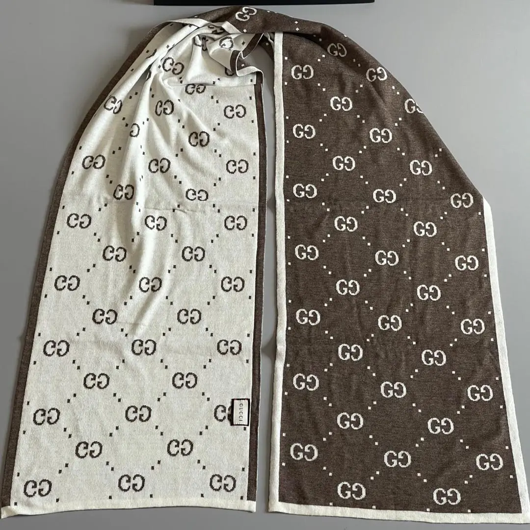 Gucci Scarf Wools & Cotton 350-16