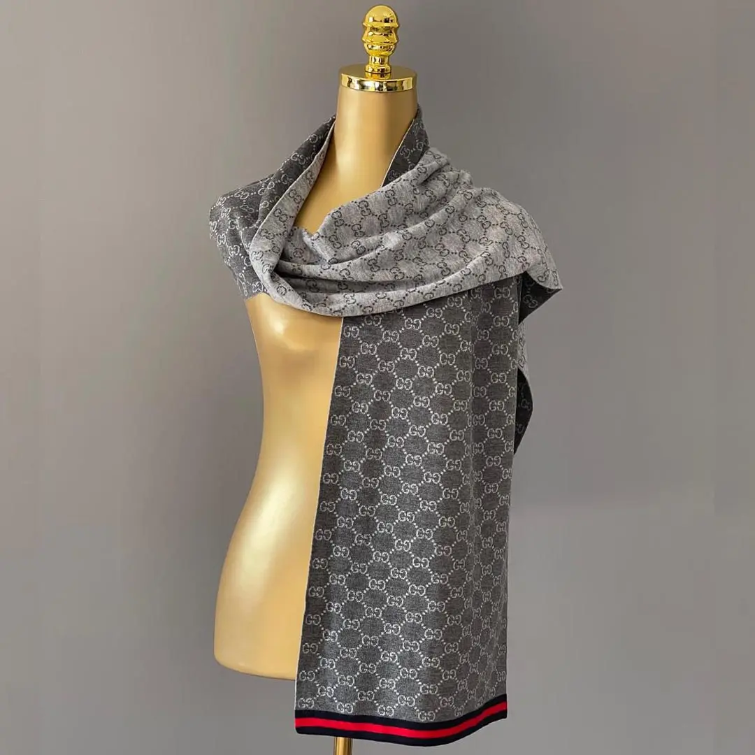 Gucci Scarf Wools & Cotton 350-2