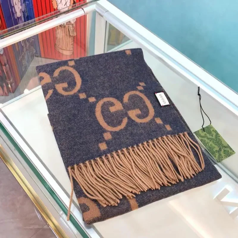 Gucci Scarf Wools & Cotton 350-22