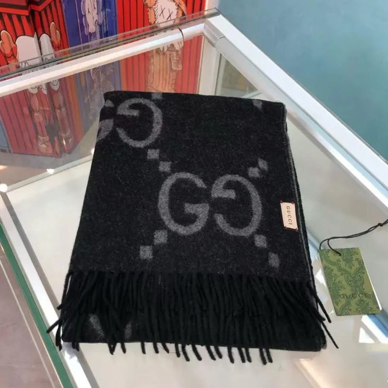 Gucci Scarf Wools & Cotton 350-24