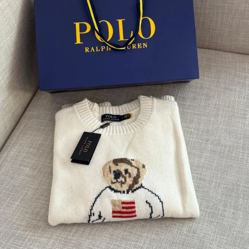 Ralph Lauren Bear Family Unisex Sweater 400-1