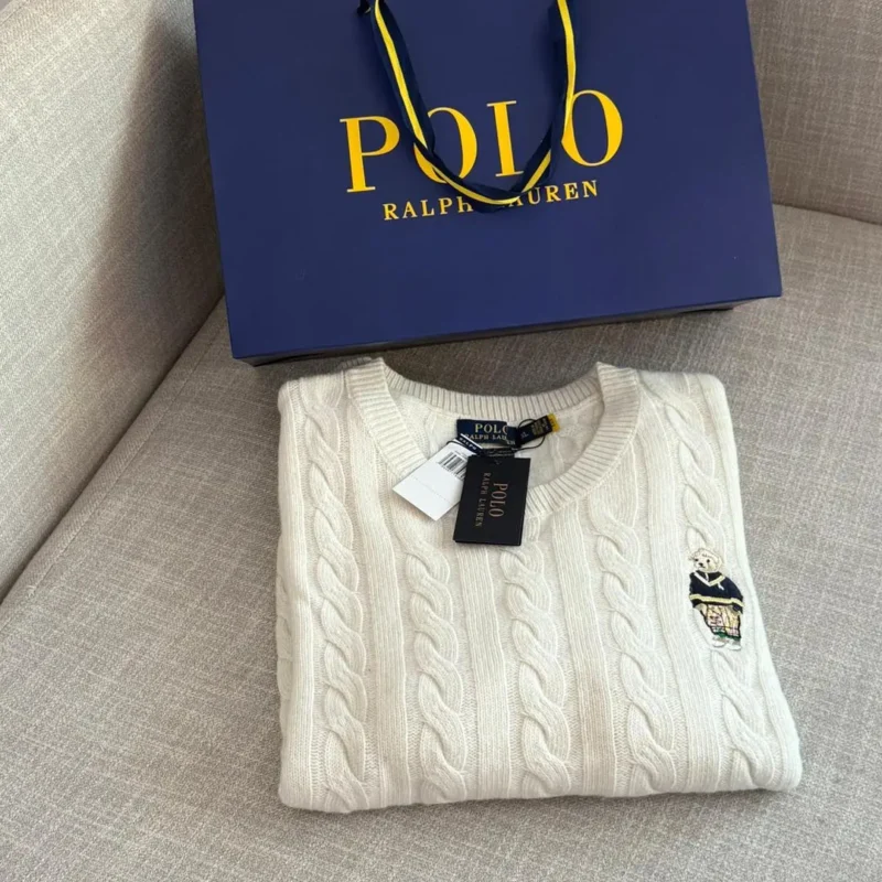 Ralph Lauren Bear Family Unisex Sweater 400-4