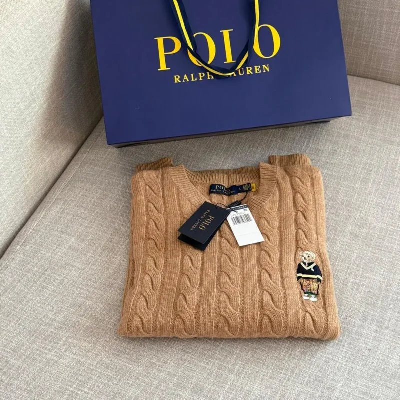 Ralph Lauren Bear Family Unisex Sweater 400-7