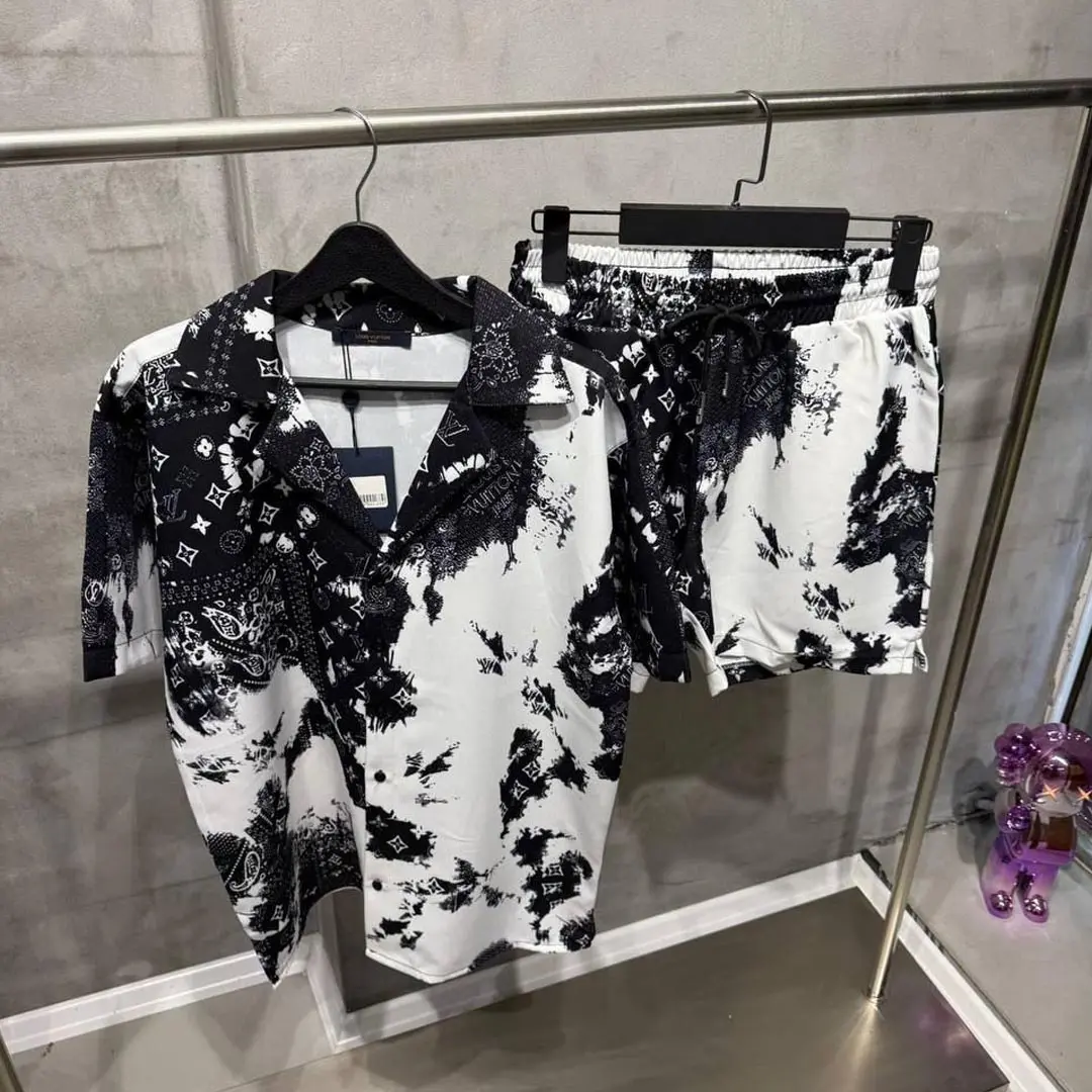 LV Men Casual Summer Set 450-3