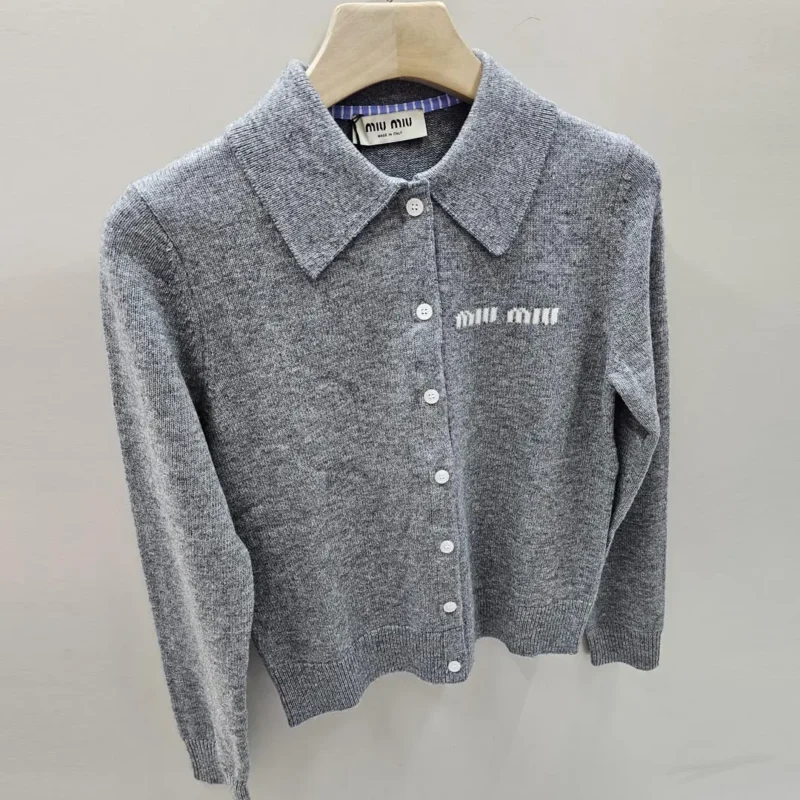 Miu Miu Ladies Jacket Shirt 400-1