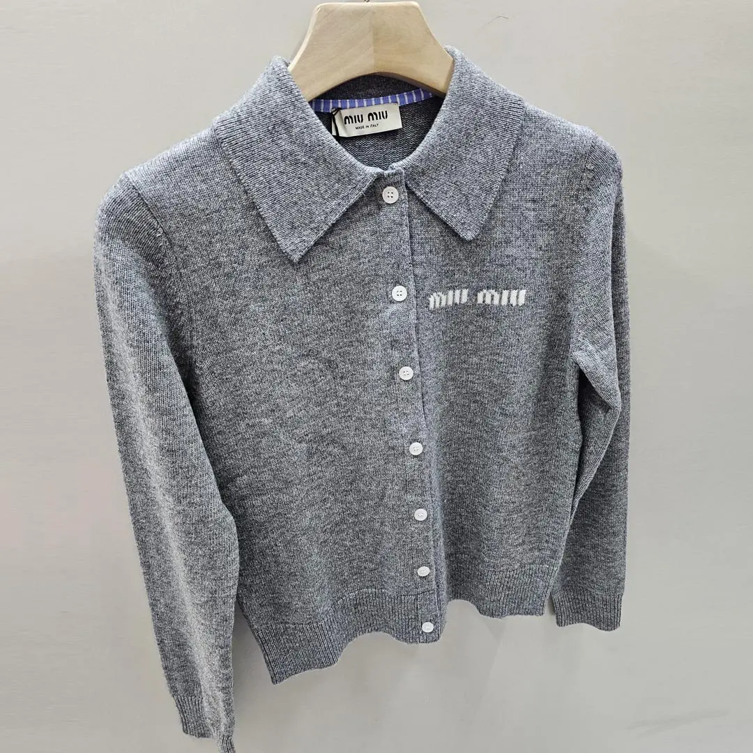 Miu Miu Ladies Jacket Shirt 400-1